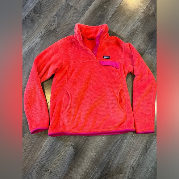 Patagonia 3/4 zip plush women’s medium pullover - Picture 1 of 3